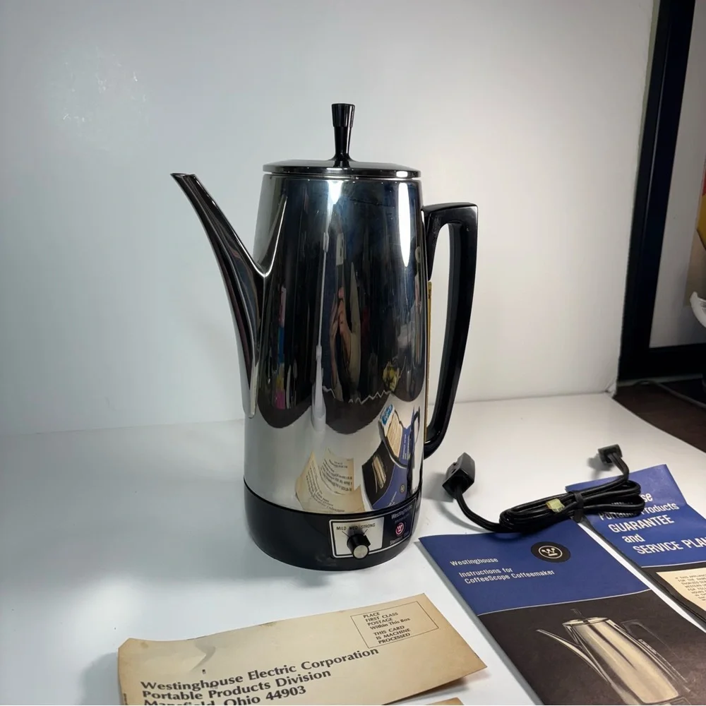 Stainless Steel Electric‎ Coffee Percolator